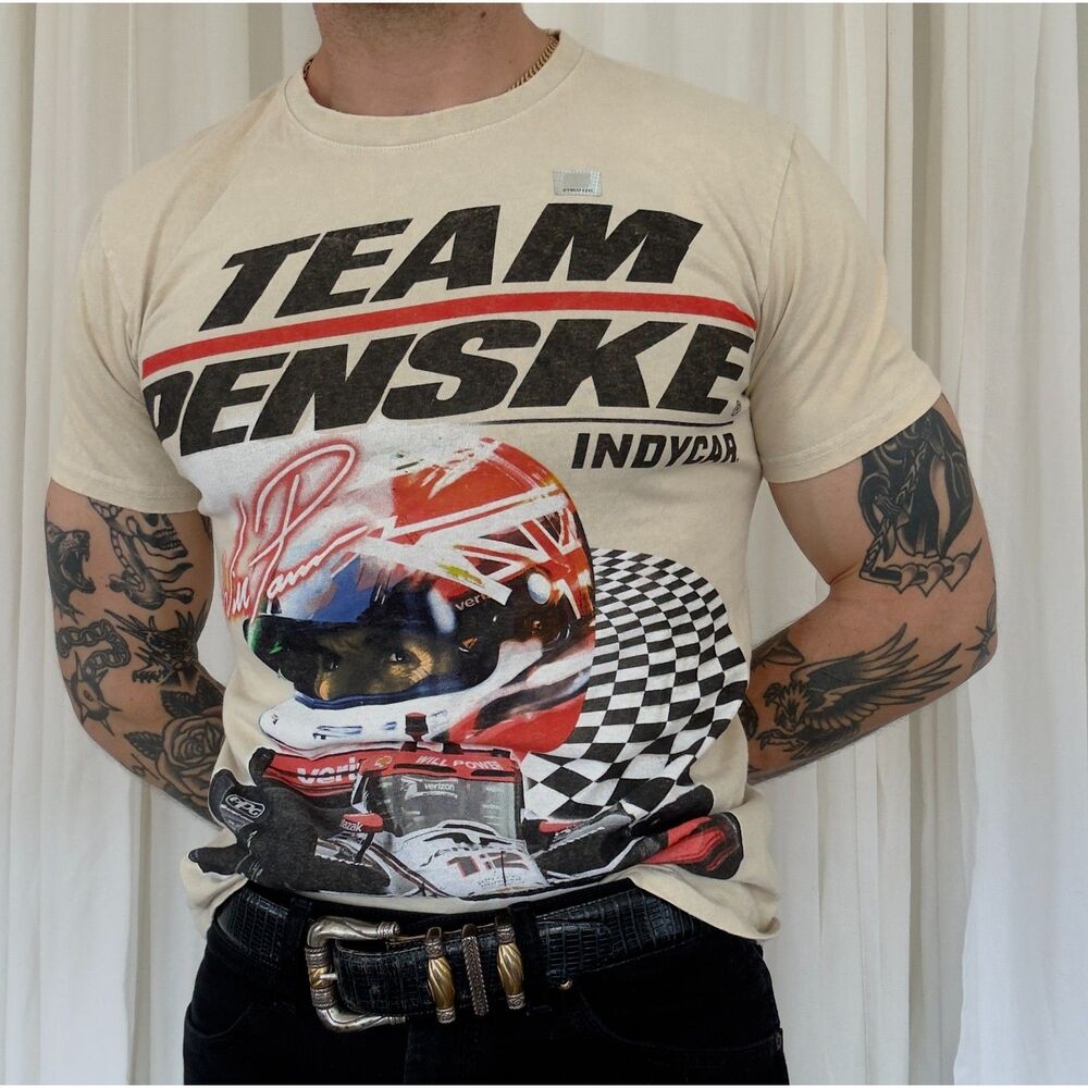 Team Penske Will Power Indycar T shirt Size Small